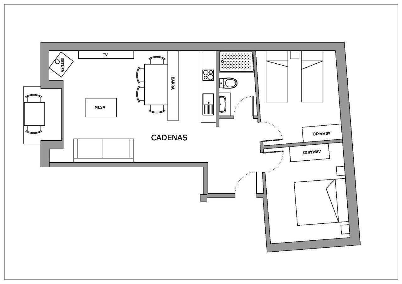 Apartamentos Uncastillo Eksteriør billede